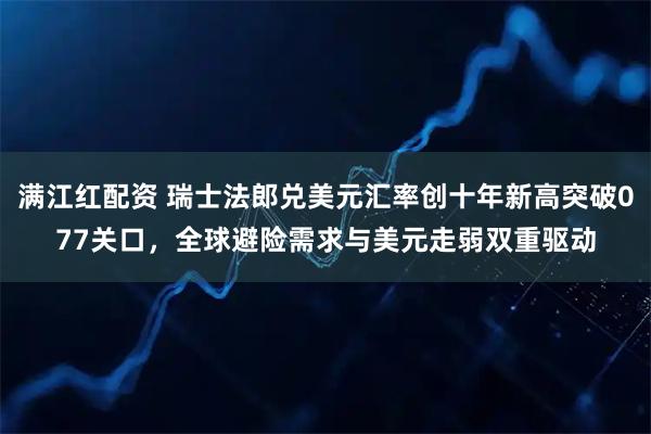 满江红配资 瑞士法郎兑美元汇率创十年新高突破077关口，全球避险需求与美元走弱双重驱动