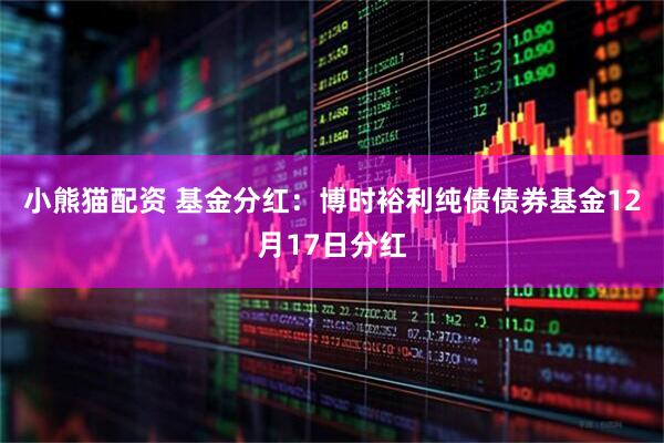 小熊猫配资 基金分红：博时裕利纯债债券基金12月17日分红